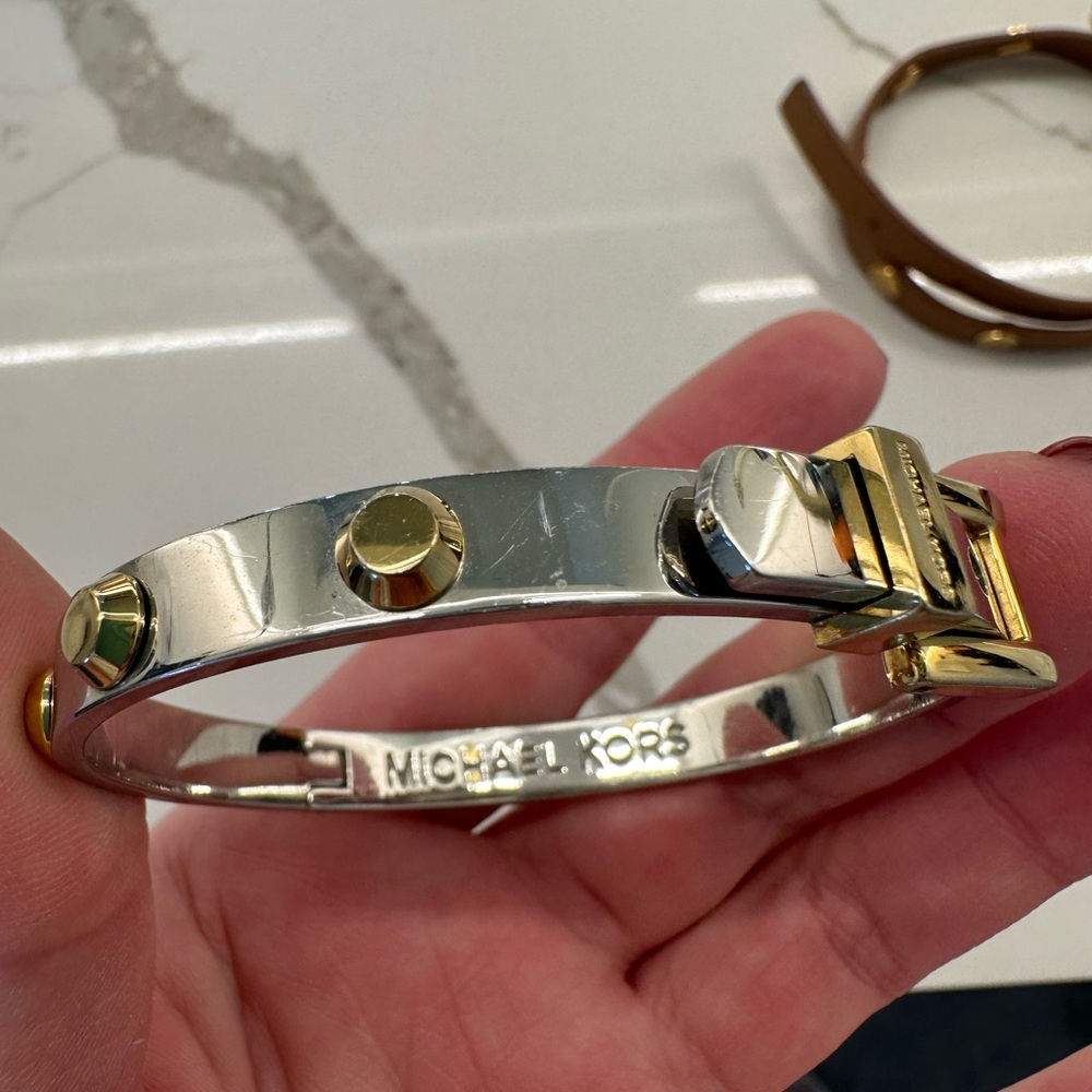 Michael Kors two-toned bracelet